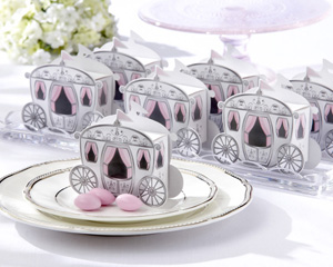 Cinderella bomboniere, Wedding coach Cinderella coach favour, Cinderella wedding favour
