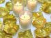 Candles and Gold petal Confetti